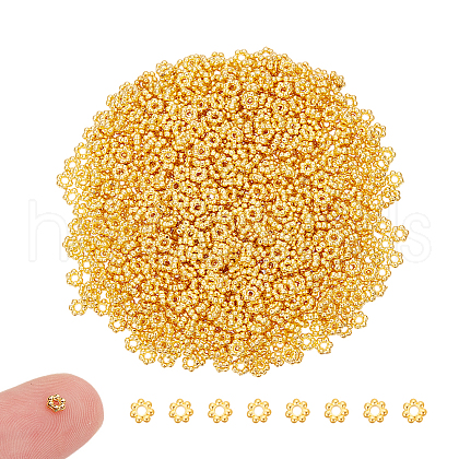 Unicraftale 1000Pcs Alloy Spacer Beads FIND-UN0004-20G-1
