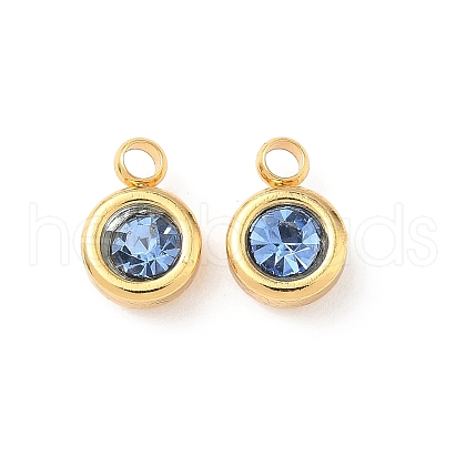 304 Stainless Steel Charms STAS-Z115-01G-03-1