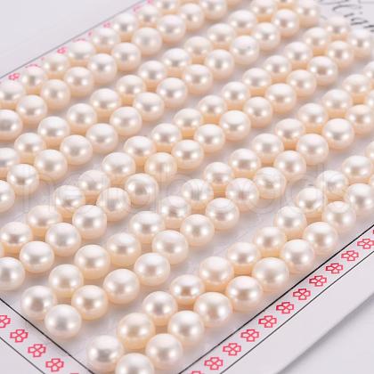 Natural Cultured Freshwater Pearl Beads X-PEAR-P056-059B-1