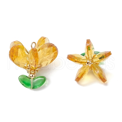 Glass Pendants PALLOY-MZ00744-05-1