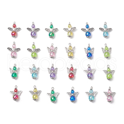 Transparent Acrylic Pendants PALLOY-JF03574-1