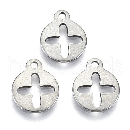 Non-Tarnish 201 Stainless Steel Pendants STAS-R116-051-1