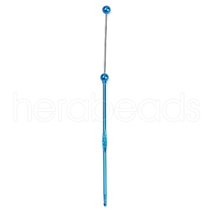 DIY Alloy Beadable Crochet Hooks AJEW-A064-02E-1