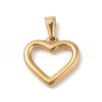 PVD Vacuum Plating 304 Stainless Steel Pendants STAS-R232-08B-G-1