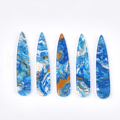 Cellulose Acetate(Resin) Big Pendants X-KY-T008-14K-1