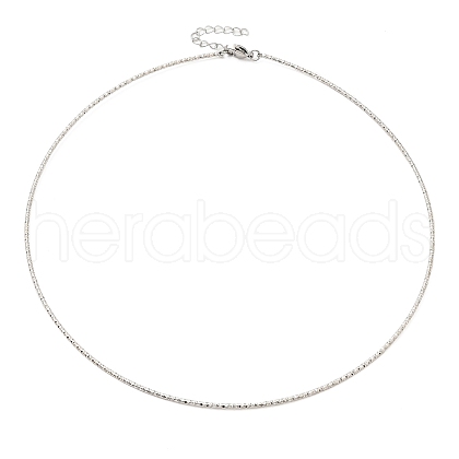 304 Stainless Steel Necklaces STAS-D084-31P-1