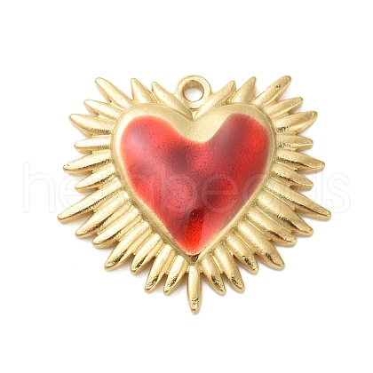 304 Stainless Steel Enamel Pendants STAS-K303-04G-01-1