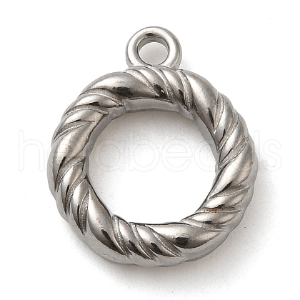 304 Stainless Steel Pendants STAS-M070-11P-1