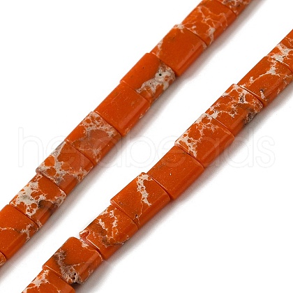 Synthetic Imperial Jasper Beads Strands G-F762-A09-01-1