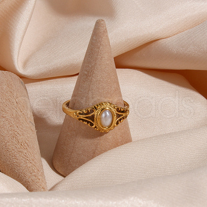 304 Stainless Steel Finger Rings for Women FS-WG654F2-03-1