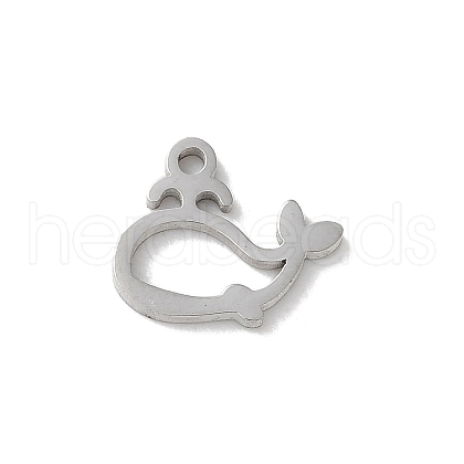 304 Stainless Steel Pendants STAS-L292-01P-1