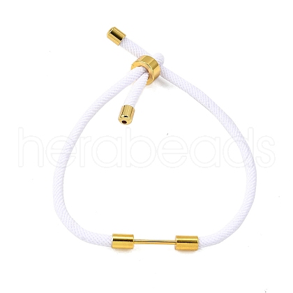 Braided Nylon Cord Bracelet Making MAK-A017-D03-28G-1