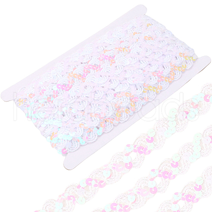 Polyester Paillette Beads OCOR-WH20012-13G-1