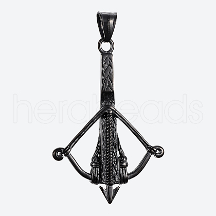 304 Stainless Steel Pendants STAS-G175-23B-1