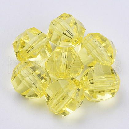 Transparent Acrylic Beads TACR-Q256-8mm-V21-1