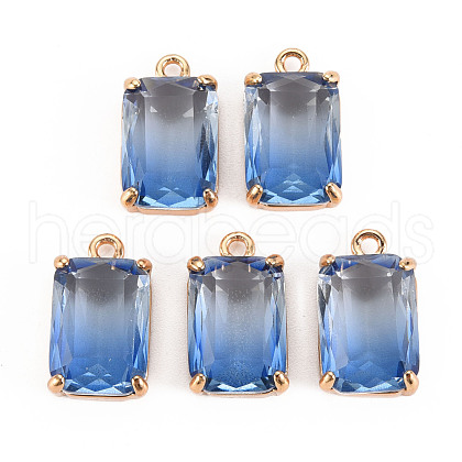 Gradient Color Glass Pendants GLAA-S193-008-A02-1