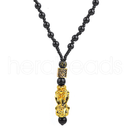 3D Piyao Pendant Necklace for Men SG8314-1-1