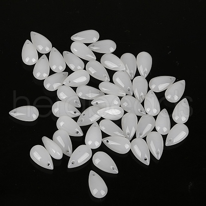 5Pcs Transparent Glass Beads X-GLAA-PW0001-25B-1