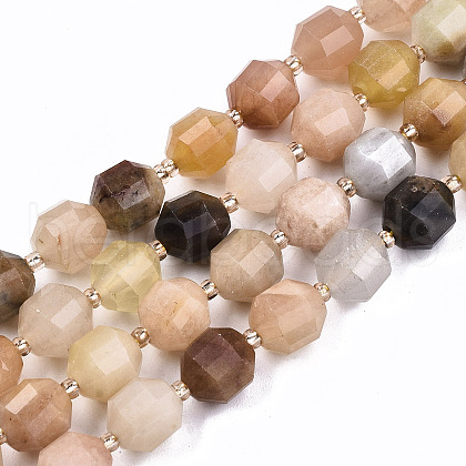 Natural Jade Beads Strands G-S362-057B-1