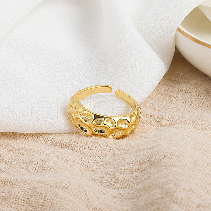 Brass Adjustable Cuff Rings for Women FS-WG3E492-02-1