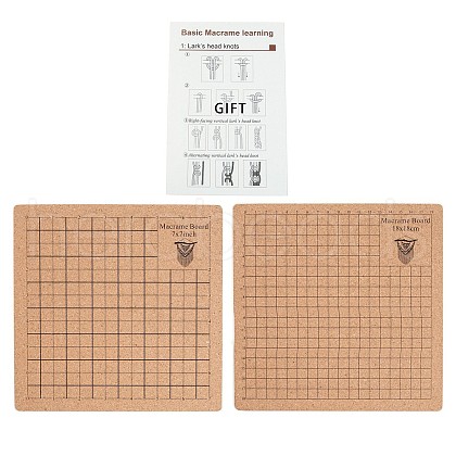 Cork Wood Blocking Mats for Knitting KNIT-PW0001-07-1