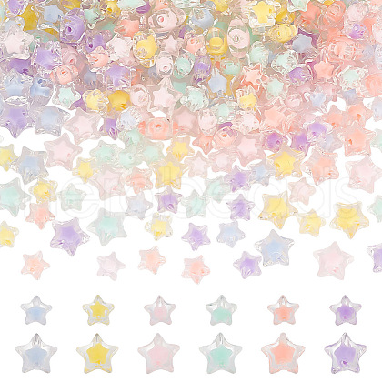 ARRICRAFT 12 Style Transparent Acrylic Beads TACR-AR0001-26-1