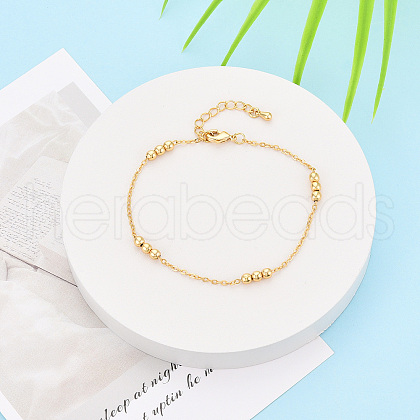Brass Satellite Chains Bracelets for Women BJEW-N032-08E-G-1