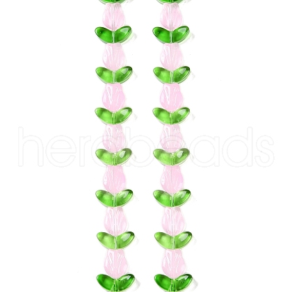 Transparent Glass Bead Strands GLAA-K070-02H-1