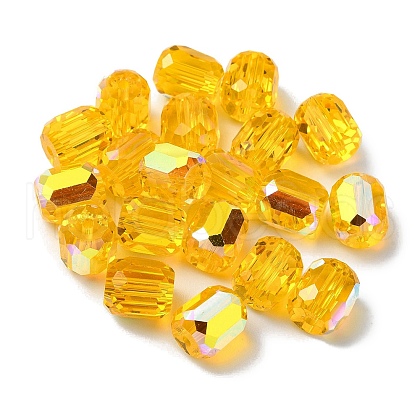AB Color Plated Glass Beads GLAA-F108-12B-13-1