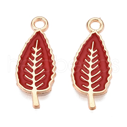 Thanksgiving Day Theme Alloy Enamel Pendants X1-ENAM-T020-35P-1