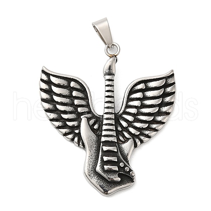 Titanium Steel Pendants STAS-Z045-02B-AS-1