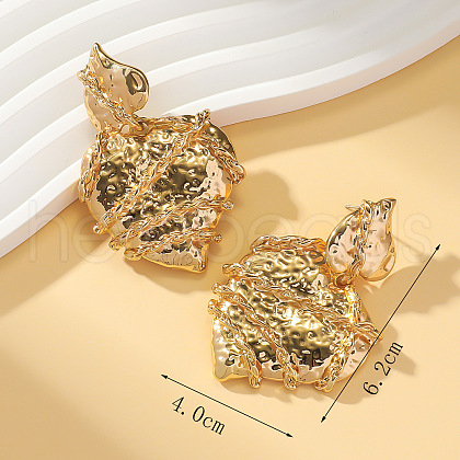 Alloy Stud Earrings FS-WG2070E-05-1