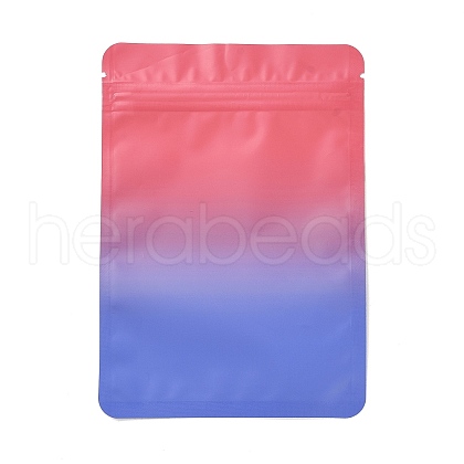 Two Tone Rectangle Plastic Zip Lock Gift Bags OPP-B006-01A-03-1