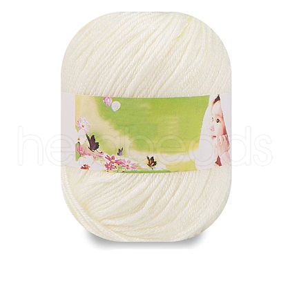 Milk Cotton Knitting Acrylic Fiber Yarn PW-WG98107-01-1