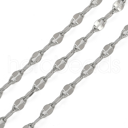 304 Stainless Steel Dapped Chains CHS-S011-01B-P-1