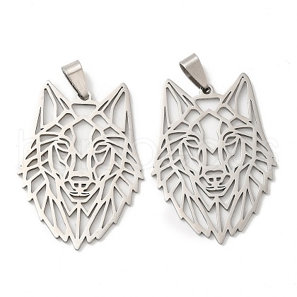 Non-Tarnish 201 Stainless Steel Pendants X-STAS-Q245-01P-1
