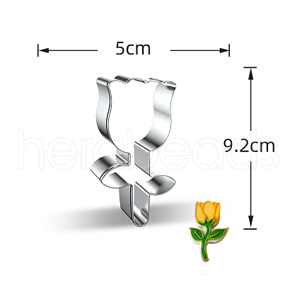 Non-Tarnish Stainless Steel Cookie Cutters VALE-PW0001-091-D06-1
