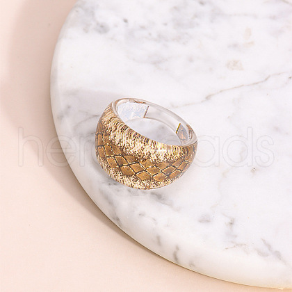 Acrylic Finger Rings FS-WG8E2C2-08-1
