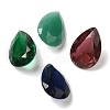 Pointed Back Glass Rhinestone Cabochons GLAA-B012-32C-1