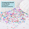 Olycraft 150g 10 Colors Transparent Round Caviar Beads MRMJ-OC0002-80-4