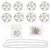  DIY Chain Dangle Brooch Making Kits DIY-NB0007-53-1