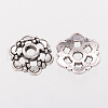 6-Petal Filigree Flower Tibetan Silver Fancy Bead Caps AA0502-NF-2