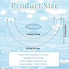 304 Stainless Steel Bra Underwire FIND-WH0421-34A-2