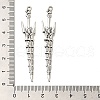 Tibetan Style Alloy Big Pendants FIND-G078-33H-AS-3