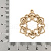 304 Stainless Steel Pendants STAS-V016-01G-3