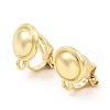 Alloy Clip-on Earring Findings FIND-L015-001G-1