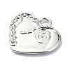 Alloy Pendants PALLOY-S188-08P-2