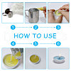 Aluminum Candle Cup AJEW-WH0299-83-4