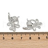Brass Micro Pave Cubic Zirconia Pendants KK-C093-12P-3