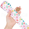 Gorgecraft 10 Yards Printed Polyester Ribbon OCOR-GF0002-47C-3